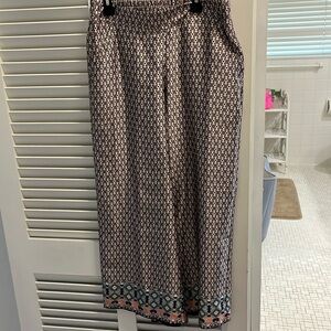 Max Studio wide leg cropped pants